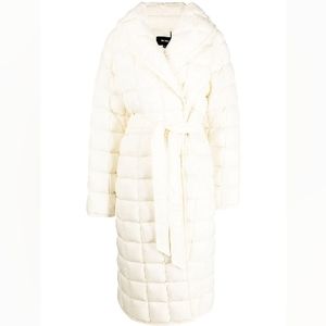 Mackage, M, cream, Allegra quilted coat